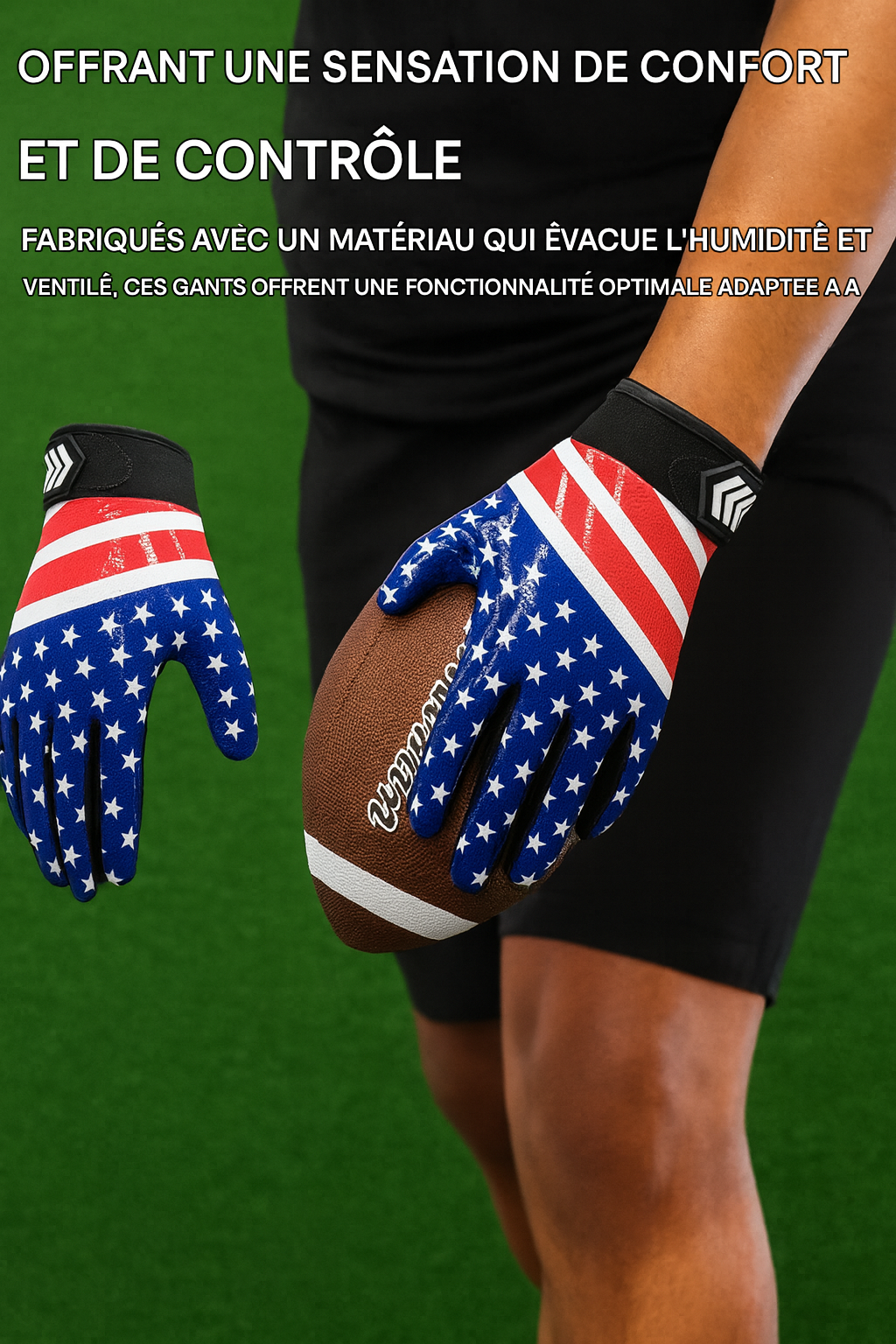 Gants de Football Américain