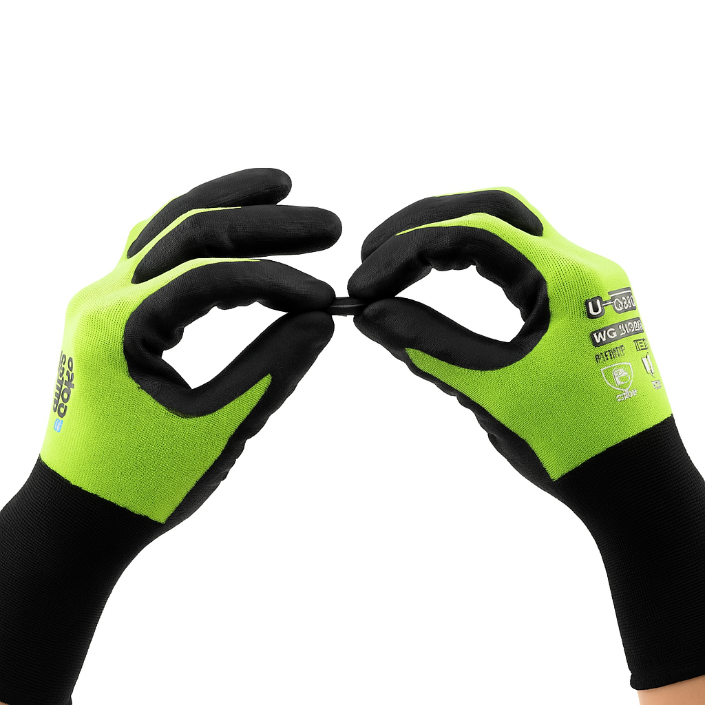 Lot de 12 Paires de Gants de Travail Wonder Grip WG – Performance, Sécurité et Confort Professionnel