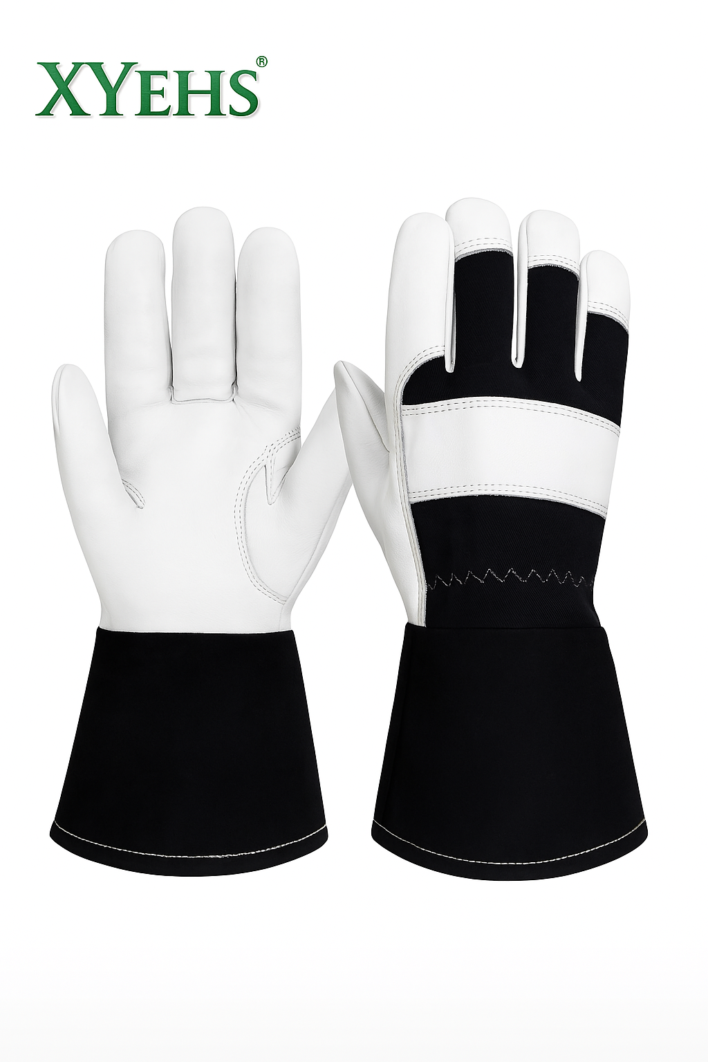 Gants de Soudure TIG en Cuir de Chèvre – Résistants à la Chaleur et aux Étincelles.