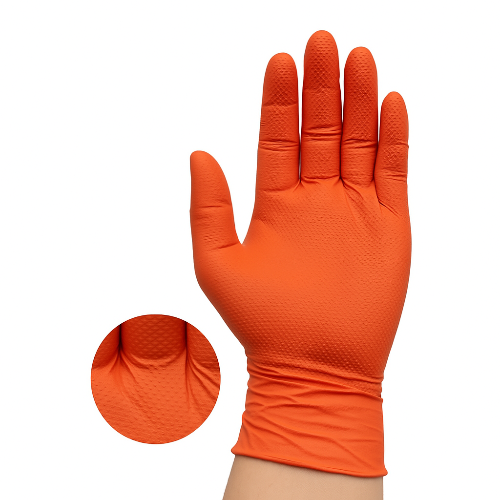 Gants de manutention en Nitrile – Gants Multi-usages pour Réparation Automobile et Tâches Ménagères.