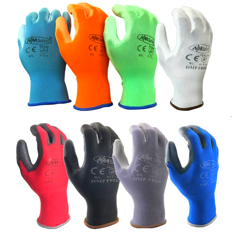 Gants de Manutention Professionnels avec Revêtement en PU – Résistance et Confort Inégalés.