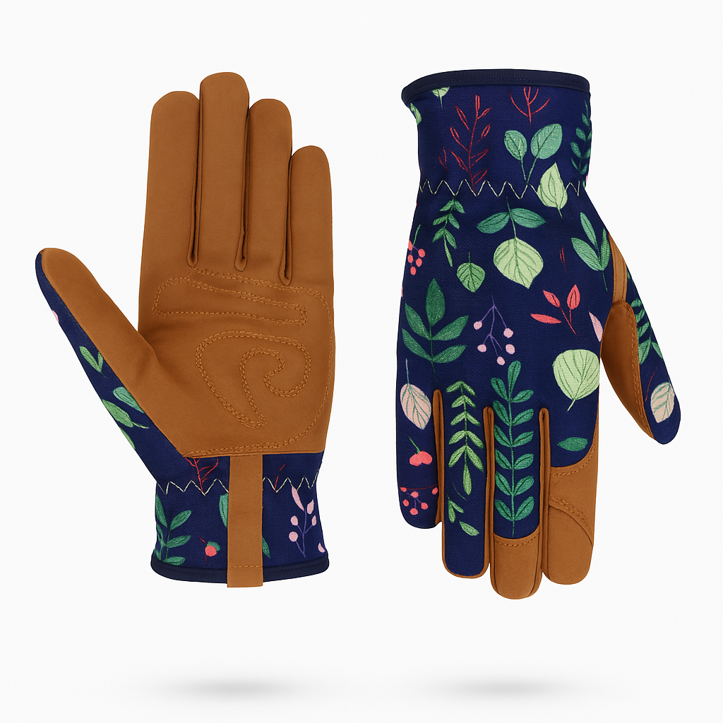 Gants de Jardinage Femme en Cuir Microfibre – Confort, Protection et Élégance au Jardin.