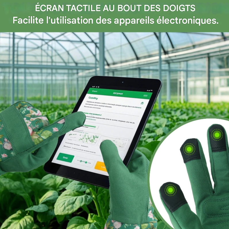 Gants de Jardinage Longs pour Femme â ĂlĂ©gance, Confort et Protection
