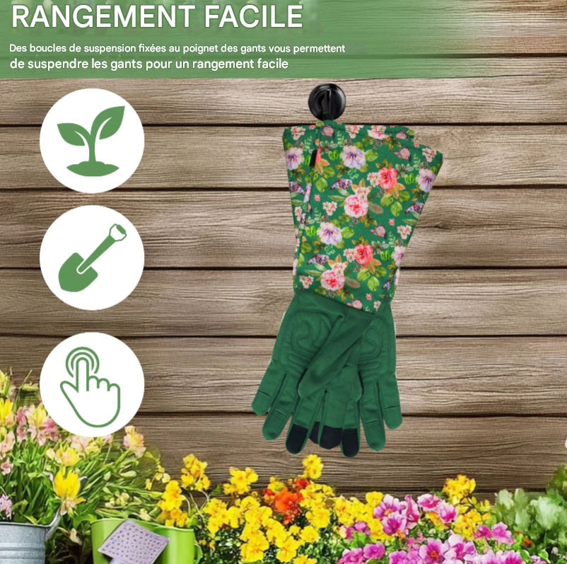 Gants de Jardinage Longs pour Femme â ĂlĂ©gance, Confort et Protection
