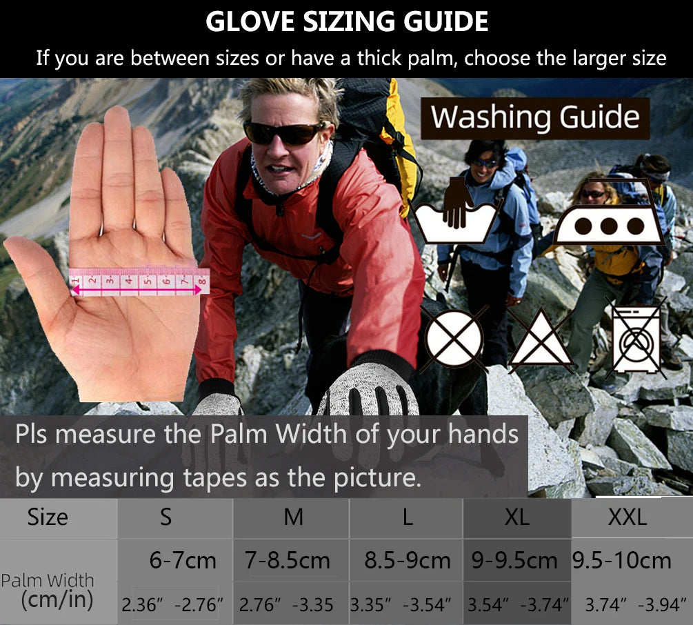 Gants d'hiver Thermiques MOREOK – Polyvalents, Chauds et Tactiles