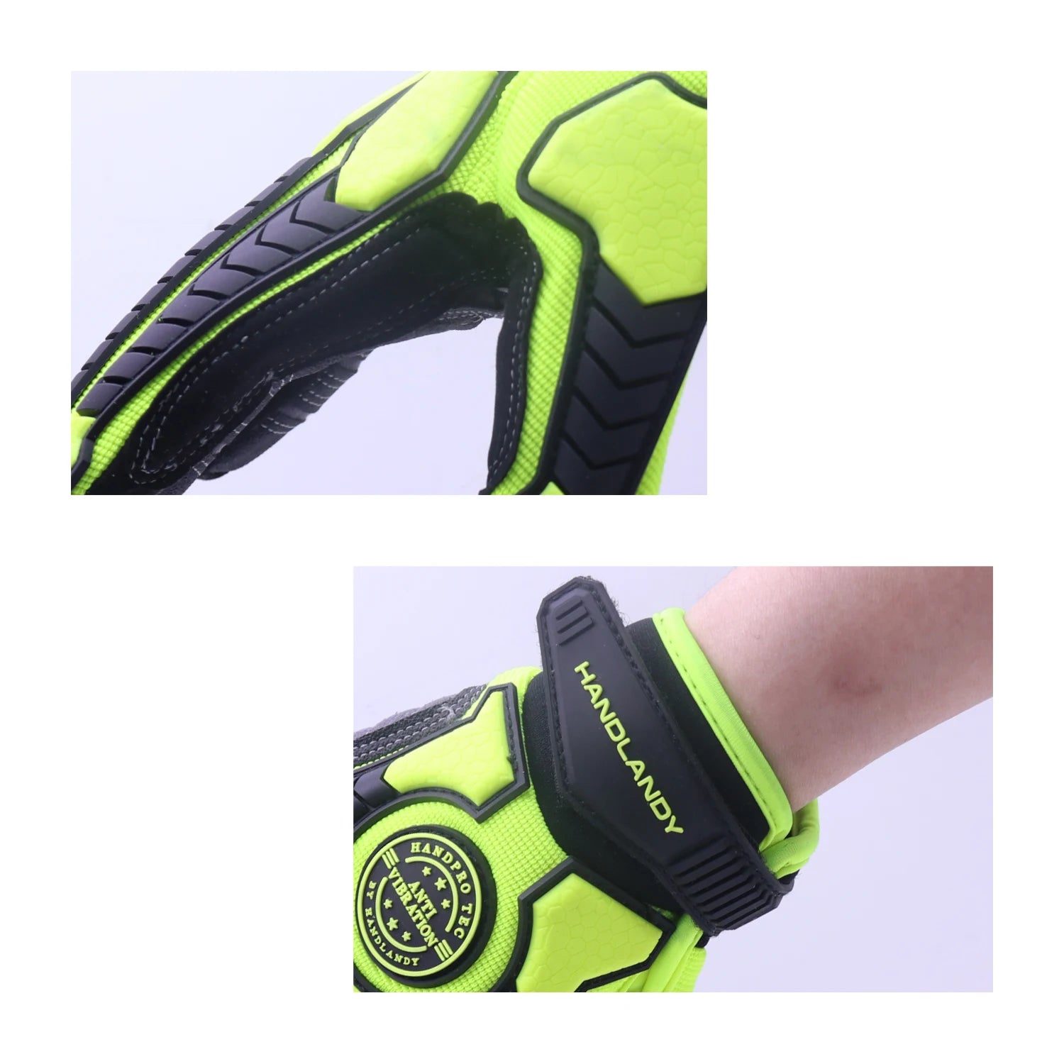 Gants de Travail Antichoc HANDLANDY - Anti-Vibration et Haute Résistance