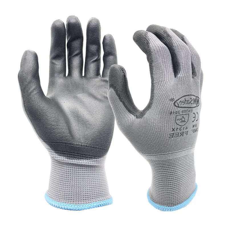 Gants de Sécurité NMSafety en Nylon PU – Confort et Protection pour Travaux Industriels.