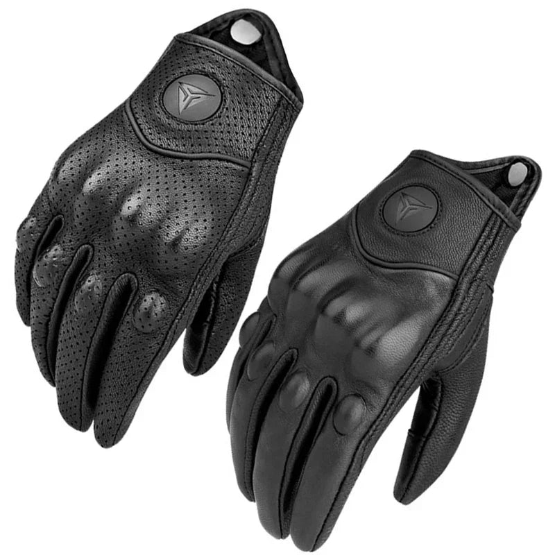 Gants de Moto en Cuir de Chèvre – Élégance, Protection et Confort