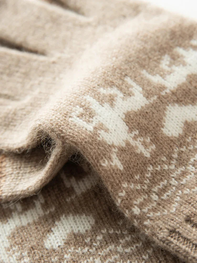 Gants d'hiver pour Femme en 100% Cachemire – Élégance et Douceur