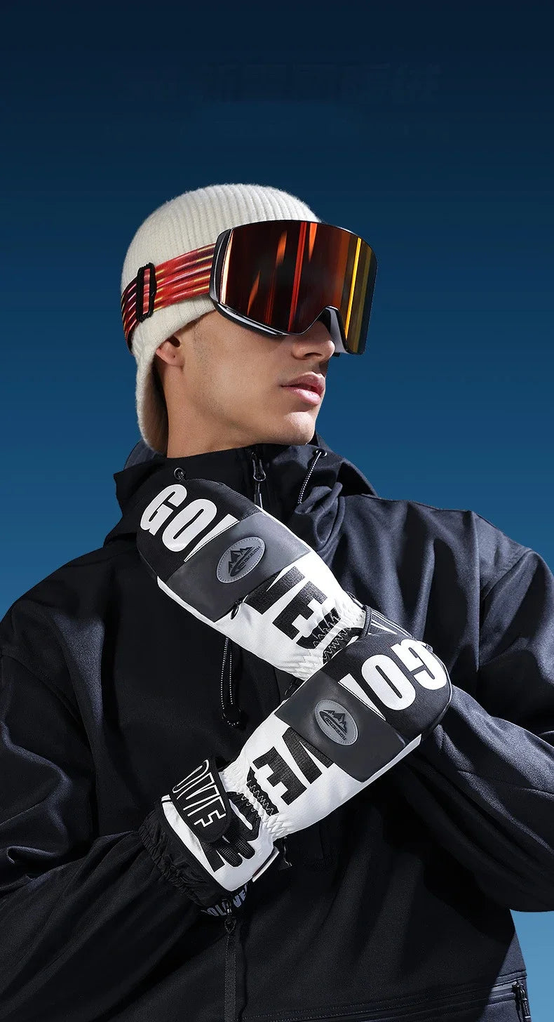 Gants de Ski DOLLPLUS – Élégance, Chaleur et Performance