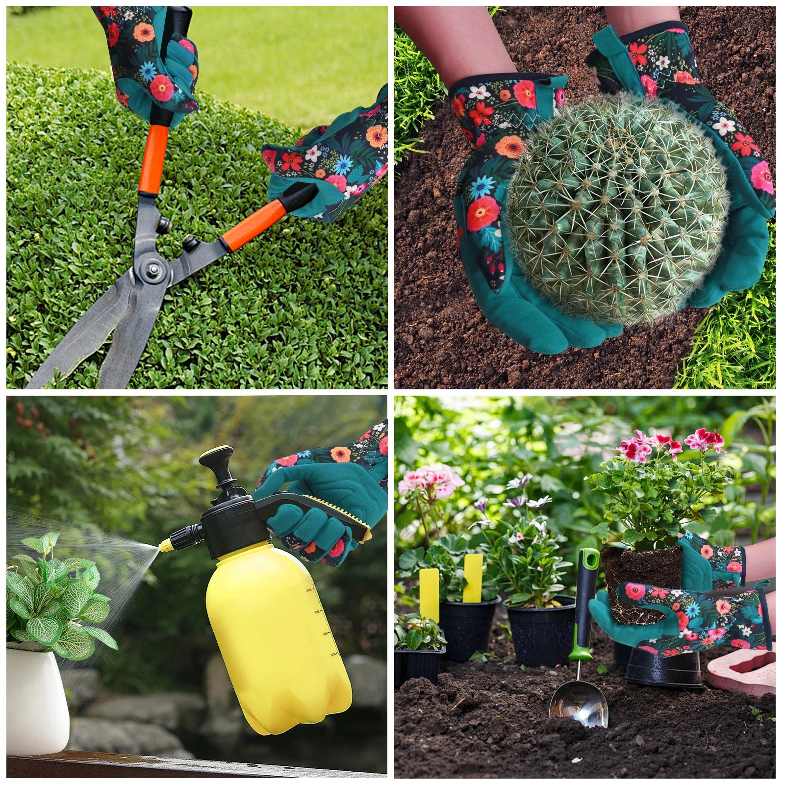 Gants de Jardinage Femme en Cuir Microfibre – Confort, Protection et Élégance au Jardin.