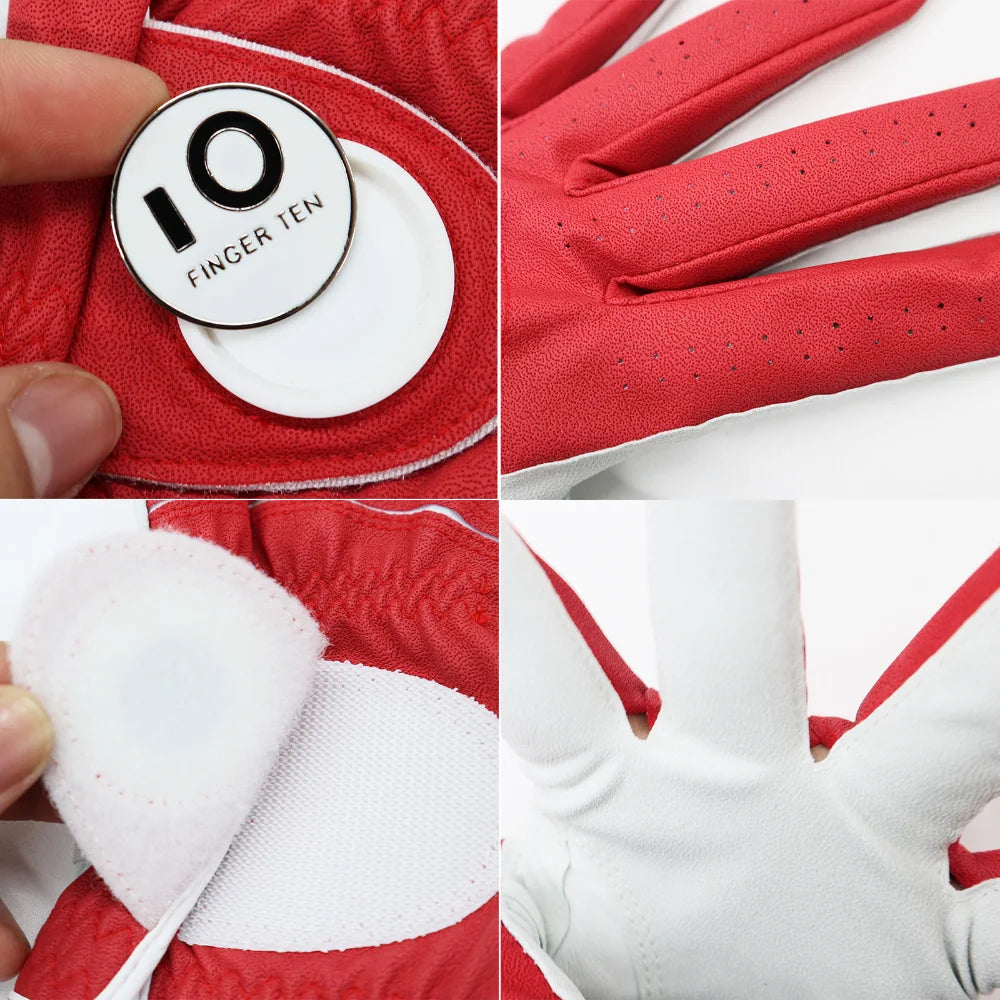 Gants de Golf en Cuir pour Hommes. Elégance et Performance