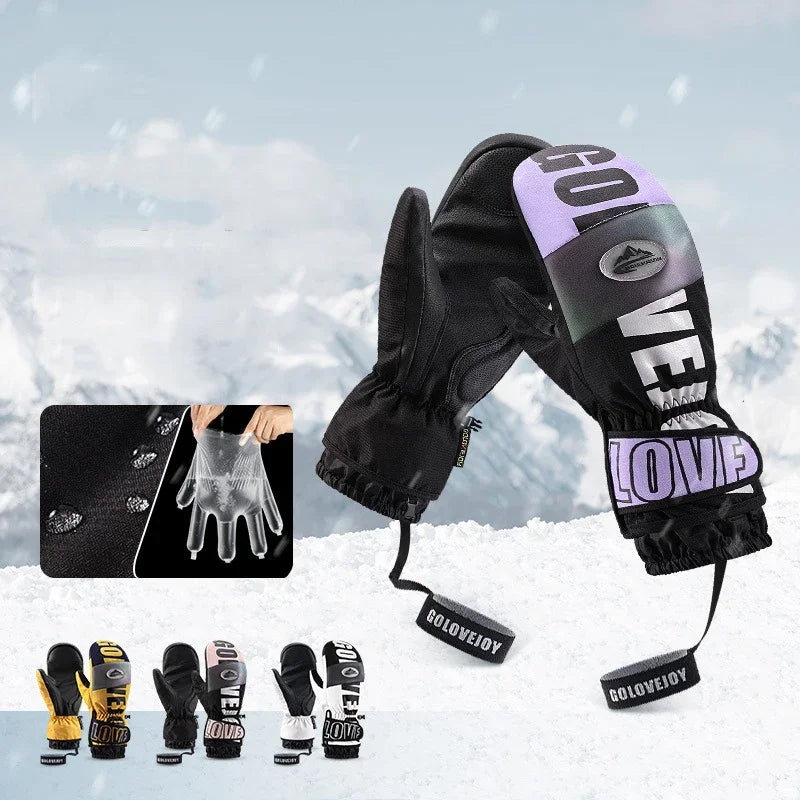 Gants de Ski DOLLPLUS – Élégance, Chaleur et Performance