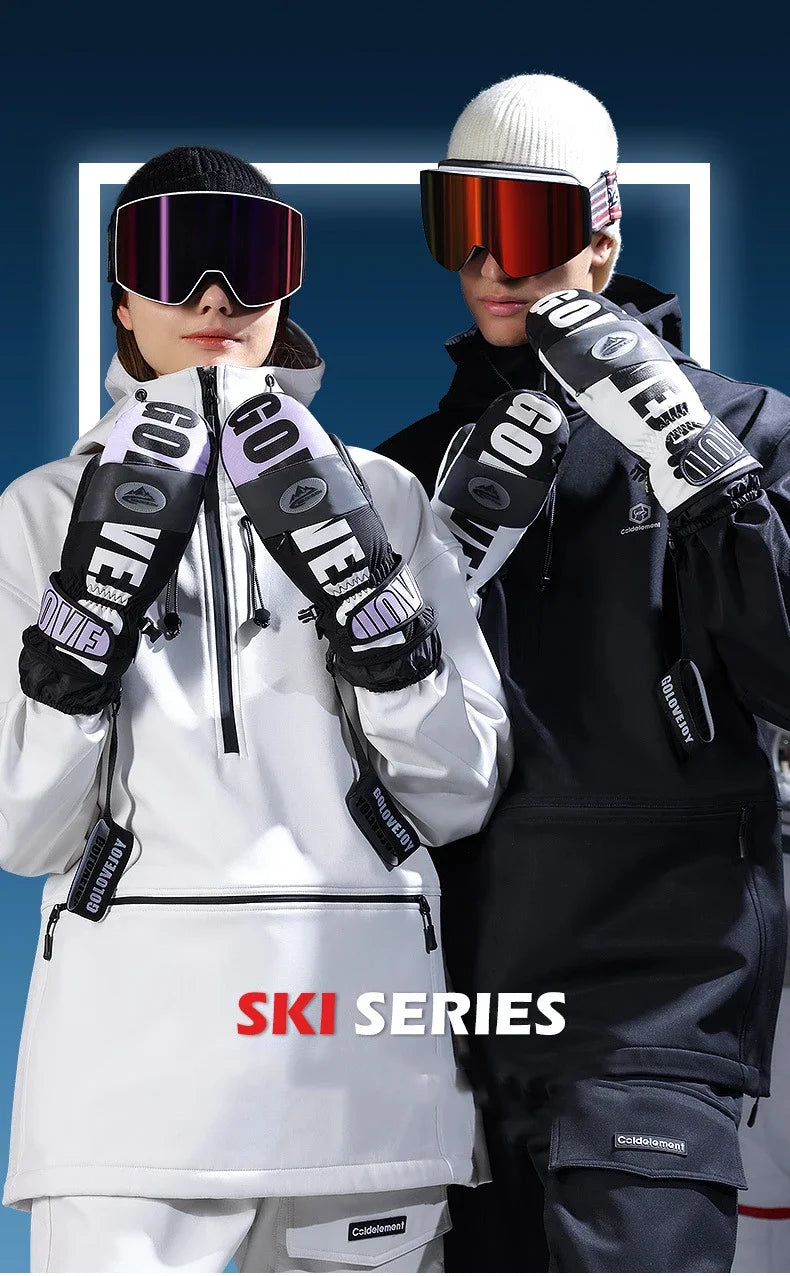 Gants de Ski DOLLPLUS – Élégance, Chaleur et Performance