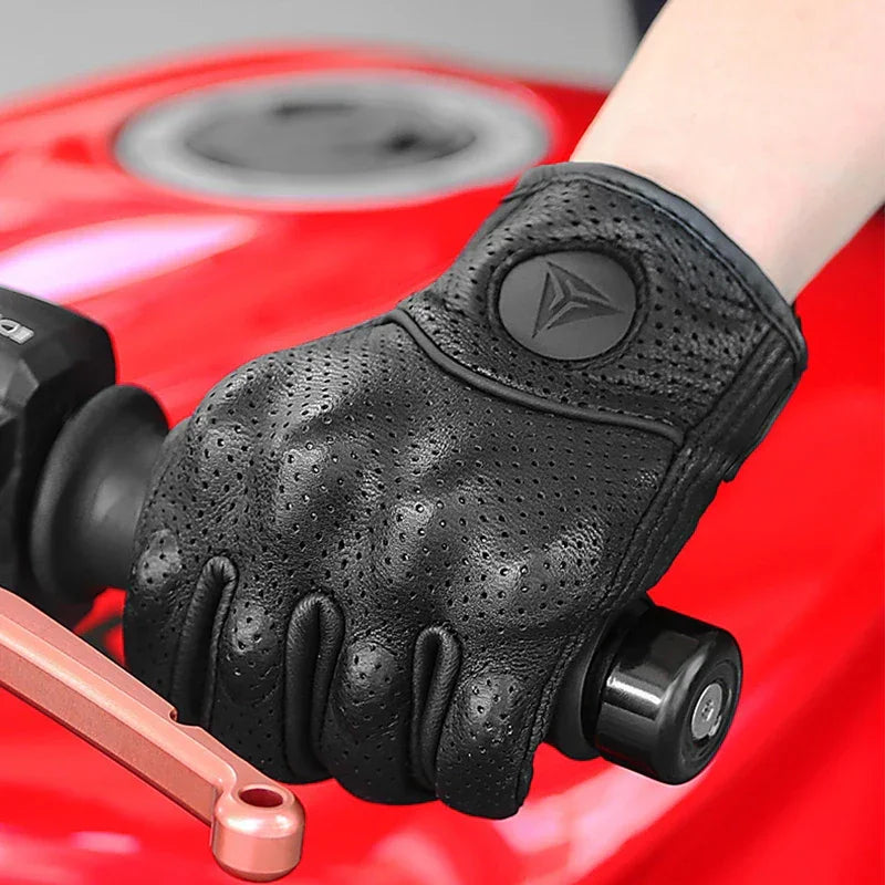 Gants de Moto en Cuir de Chèvre – Élégance, Protection et Confort