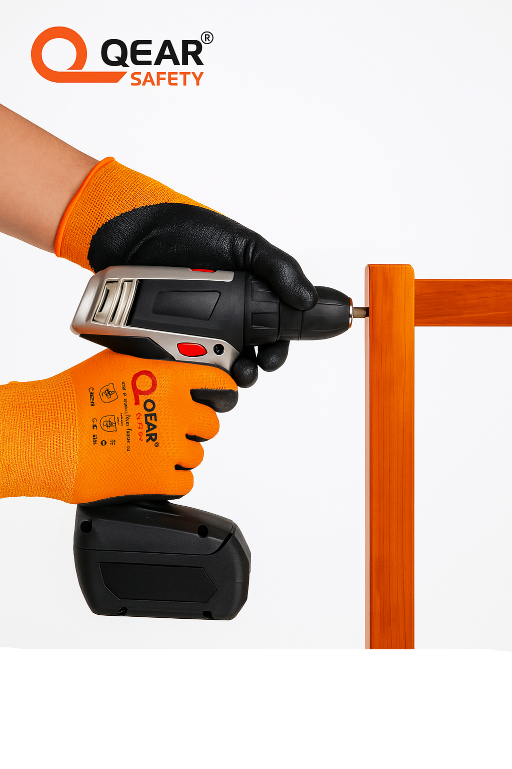 Gants de Manutention , paume résistante à l'huile et à la graisse, bonne dextérité, doublure de qualité.