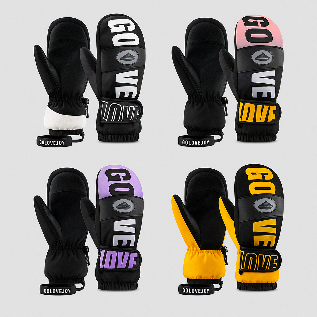 Gants de Ski DOLLPLUS – Élégance, Chaleur et Performance
