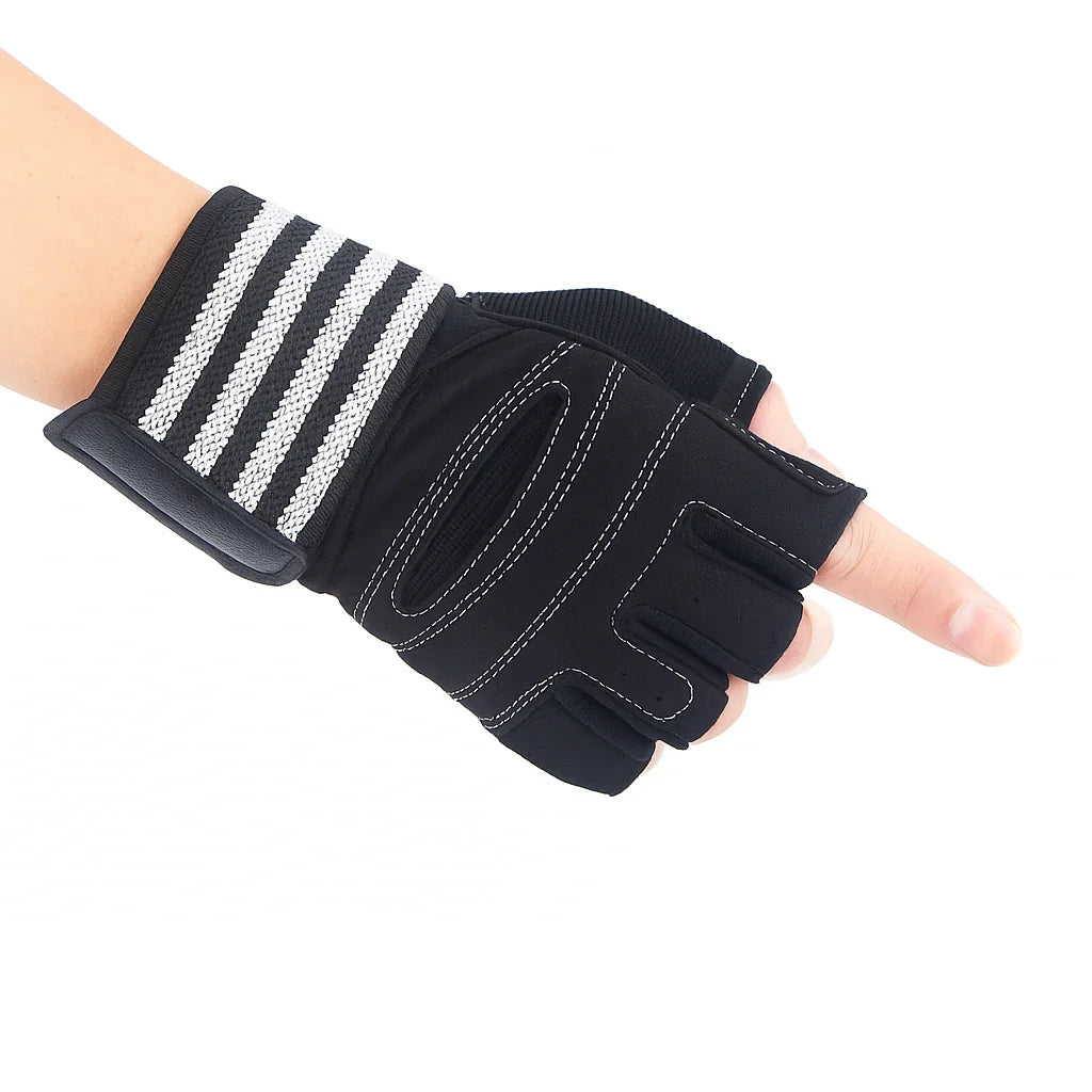 Gants d'HaltĂ©rophilie avec Support de Poignet â Performance et Protection