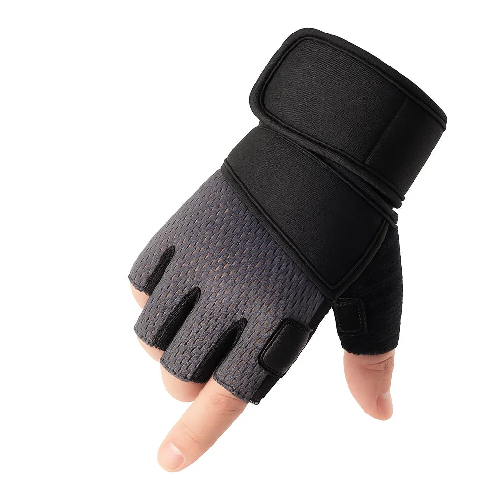 Gants d'HaltĂ©rophilie avec Support de Poignet â Performance et Protection