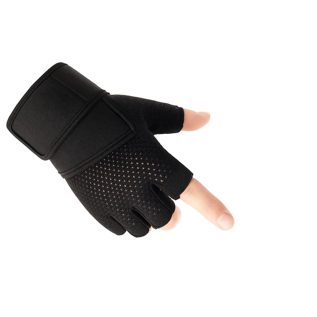 Gants d'HaltĂ©rophilie avec Support de Poignet â Performance et Protection