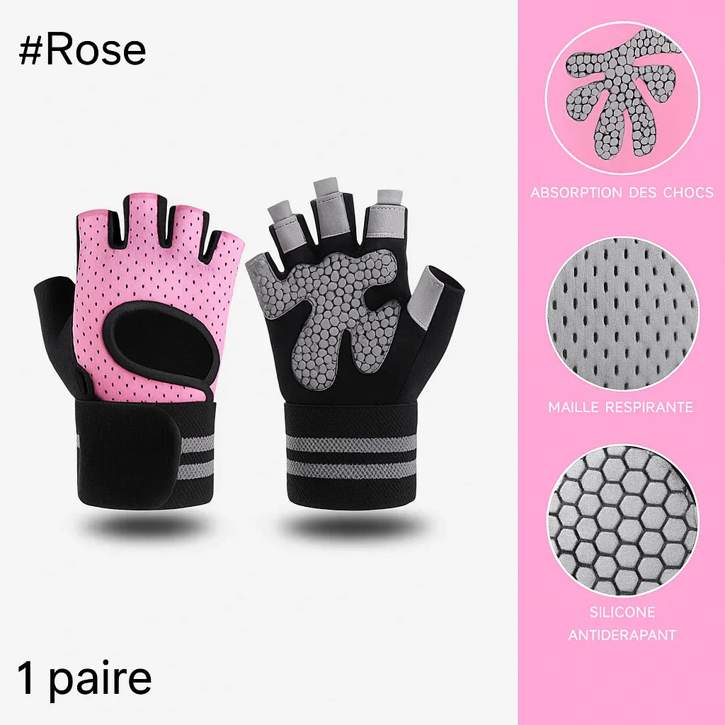 Gants d’Entraînement Musculation et de CrossFit -Protection et Performance