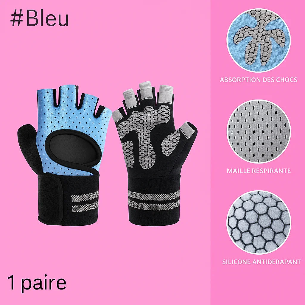 Gants dâEntraĂźnement Musculation et de CrossFit -Protection et Performance