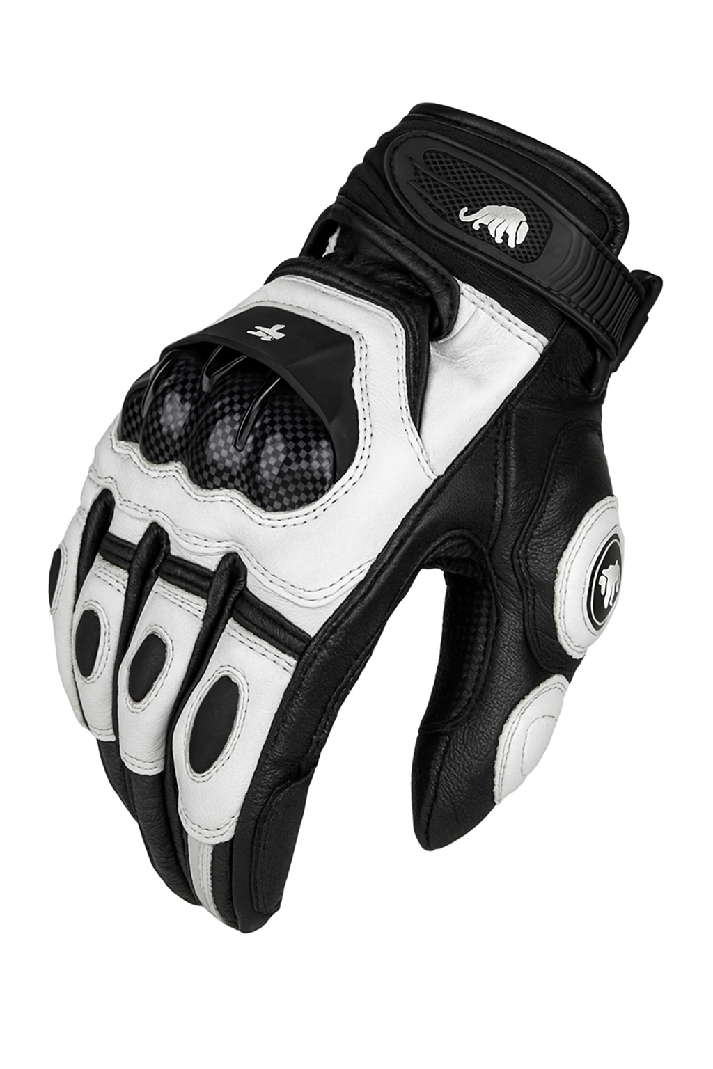 Gants Moto en Cuir avec Fibre de Carbone – Protection et Style Toute l’Année