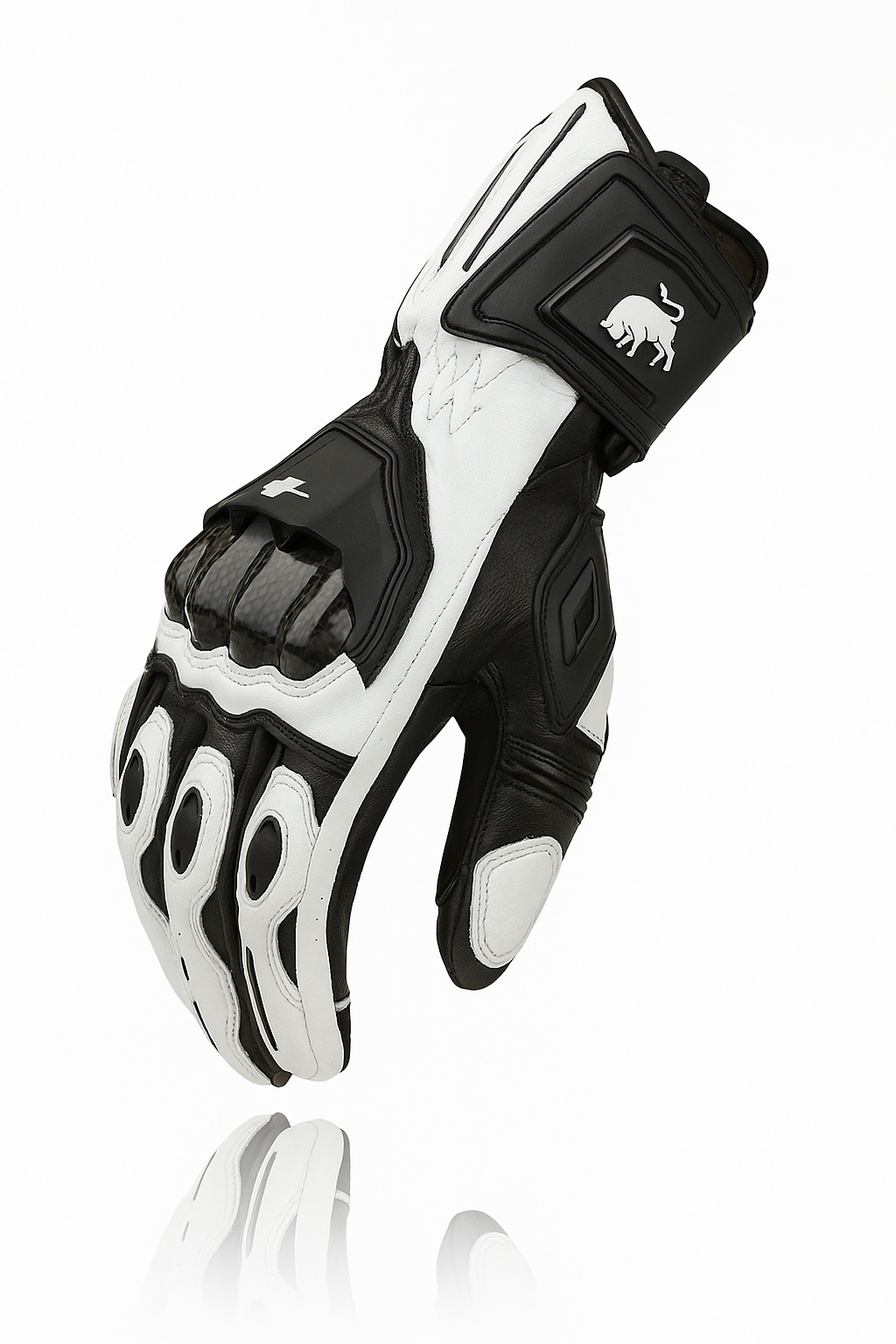 Gants Moto en Cuir avec Fibre de Carbone – Protection et Style Toute l’Année