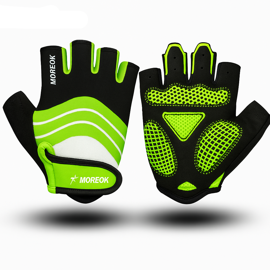 Gants de Fitness et de sport demi-doigts MOREOK – Performance, Confort et Polyvalence.