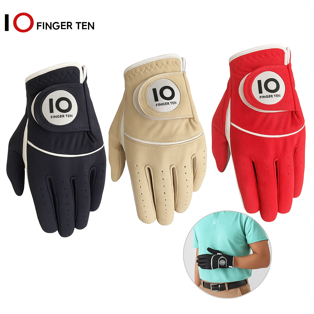 Gants de Golf en Cuir pour Hommes. Elégance et Performance