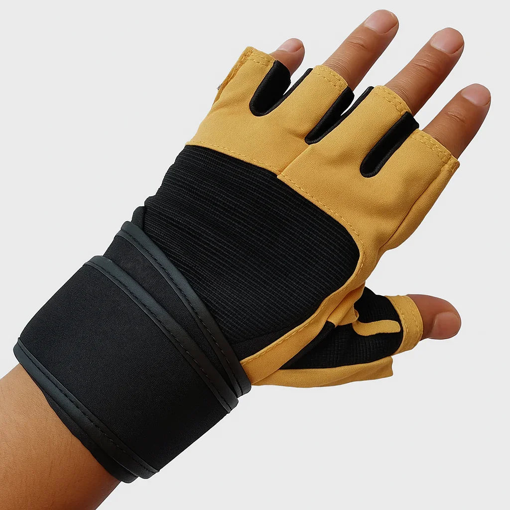 Gants d'Haltérophilie Demi-Doigts – Confort et Résistance pour Vos Entraînements