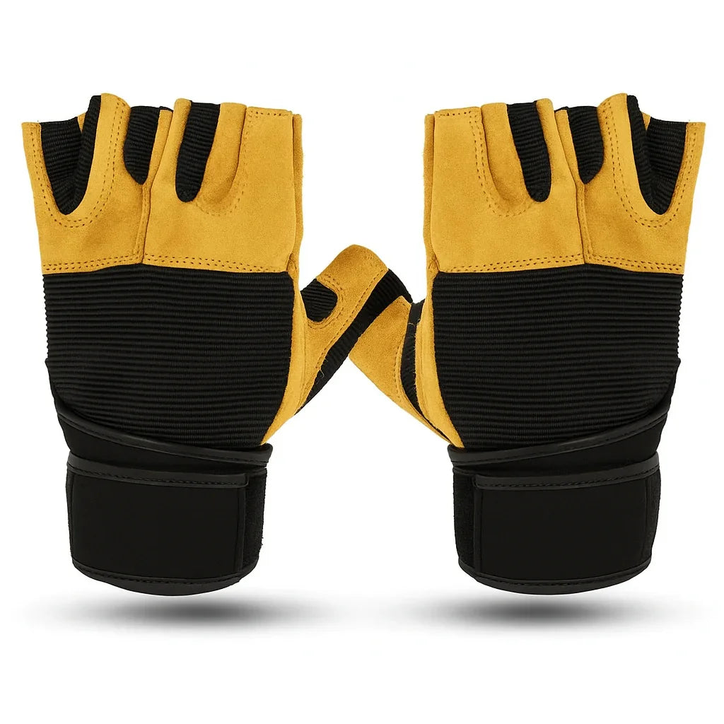 Gants d'Haltérophilie Demi-Doigts – Confort et Résistance pour Vos Entraînements