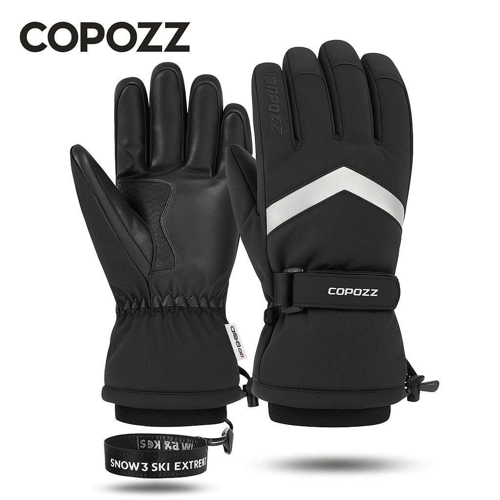Gants d'hiver de ski COPOZZ – Confort, Chaleur et Performance.