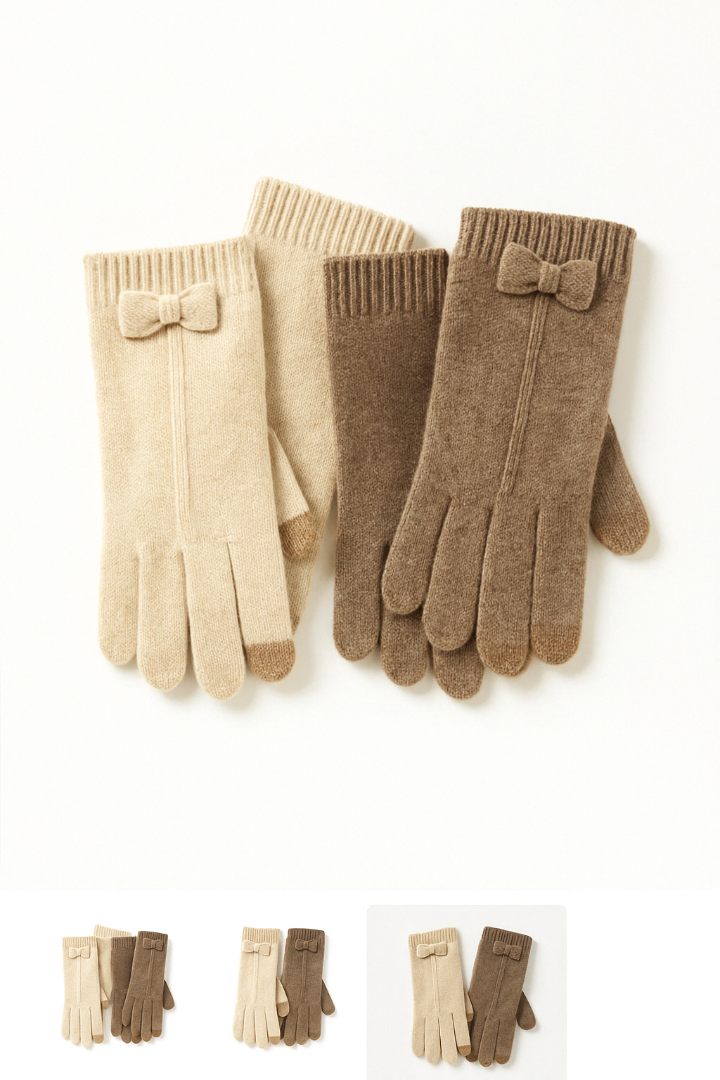 Gants d’Hiver Femme 100% Cachemire – Élégance et confort