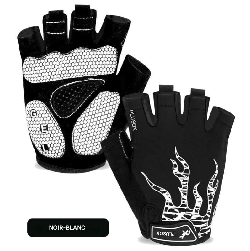 Gants Moreok de Fitness et de Vélo avec Coussin en GEL – Protection et Confort