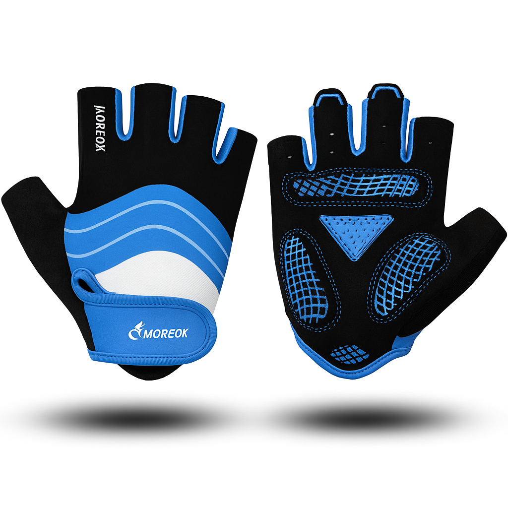 Gants de Fitness et de sport demi-doigts MOREOK – Performance, Confort et Polyvalence.