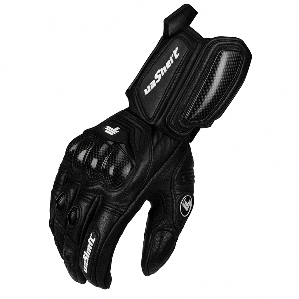 Gants Moto en Cuir avec Fibre de Carbone – Protection et Style Toute l’Année