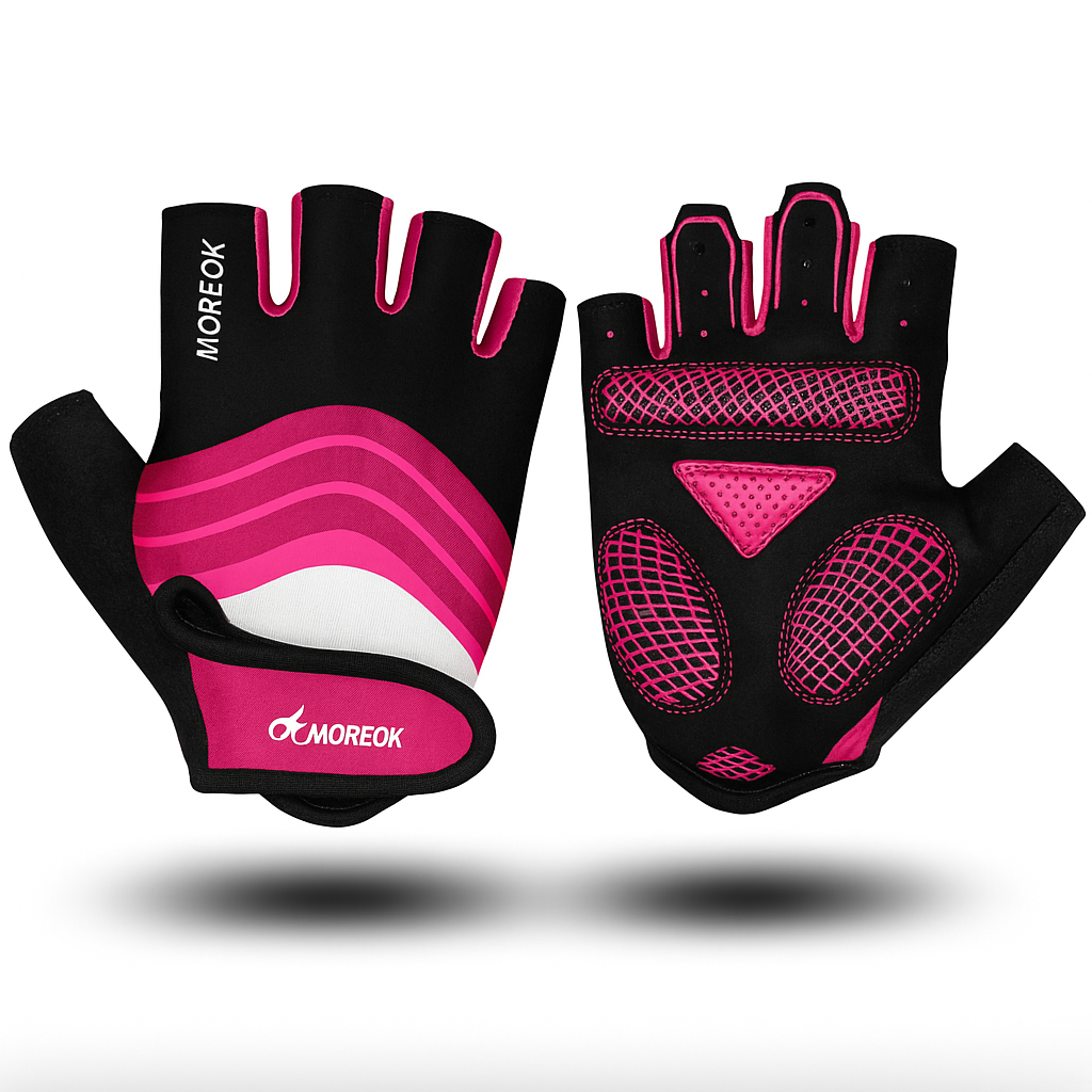 Gants de Fitness et de sport demi-doigts MOREOK – Performance, Confort et Polyvalence.
