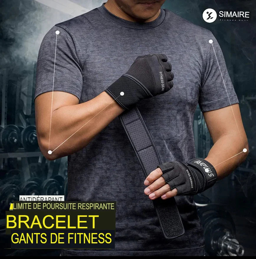 Gants d’Haltérophilie Simdri : Confort, Protection et Style