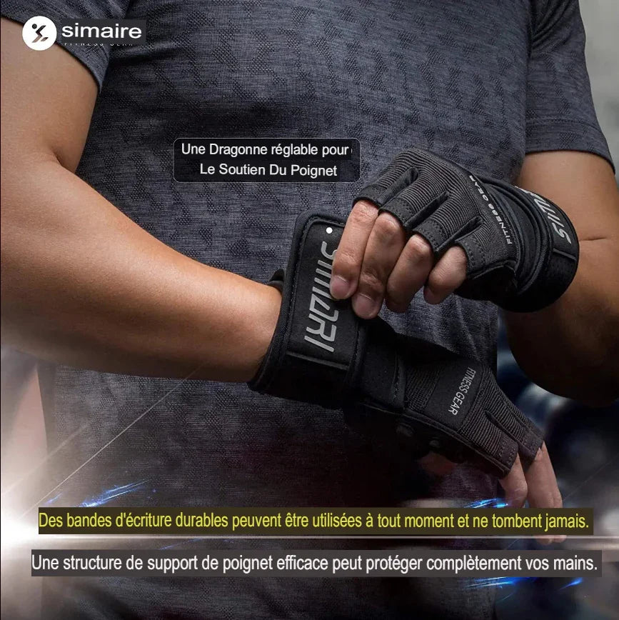 Gants d’Haltérophilie Simdri : Confort, Protection et Style