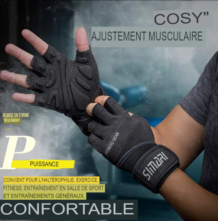 Gants d’Haltérophilie Simdri : Confort, Protection et Style