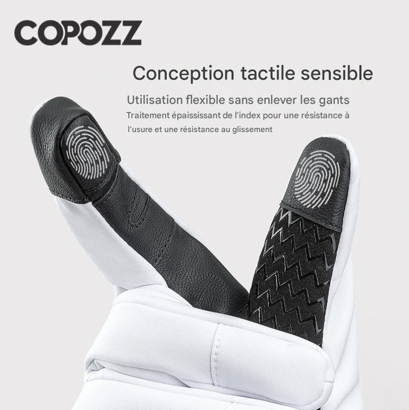 Gants d'hiver de ski COPOZZ – Confort, Chaleur et Performance.