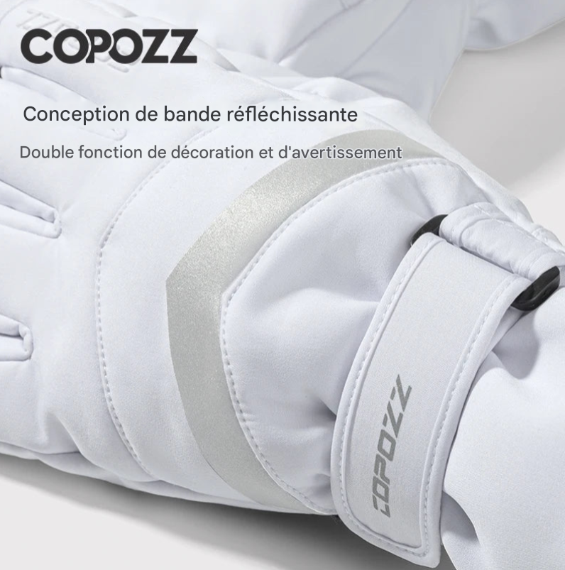 Gants d'hiver de ski COPOZZ – Confort, Chaleur et Performance.