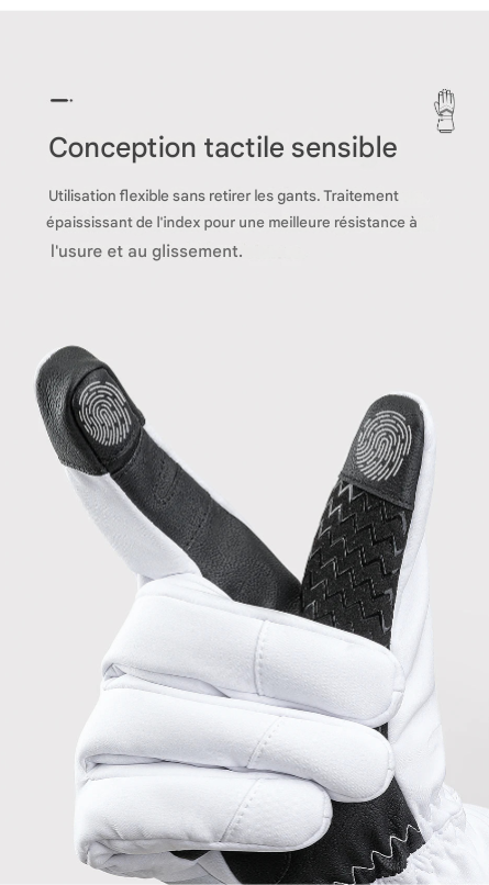 Gants d'hiver de ski COPOZZ – Confort, Chaleur et Performance.