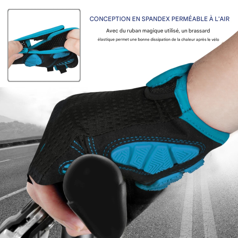 Gants de Fitness et de Sport Demi-Doigts MOREOK- Performance, Style et Confort.
