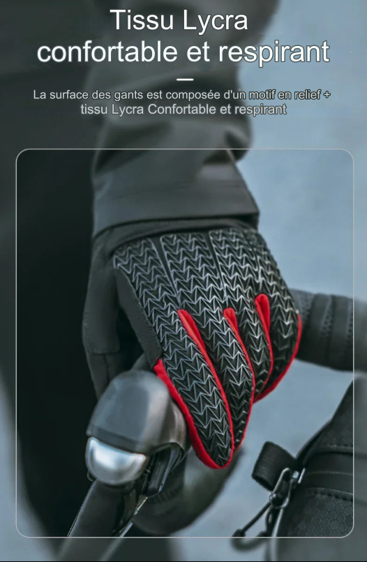 Gants d’Hiver ROCKBROS, chaleur, protection et confort