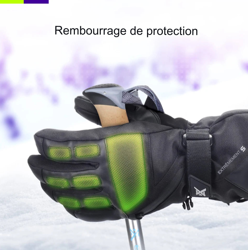 Gants de Ski EXTREMUS â Performance, Chaleur et Style