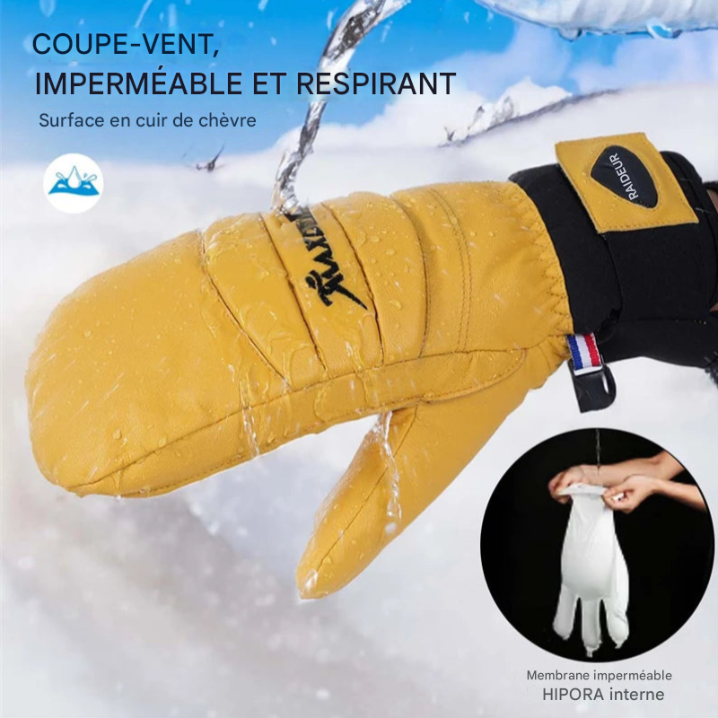 Gants de Ski MAXDEER â Performance, Chaleur et RĂ©sistance ExtrĂȘme