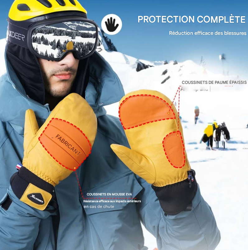 Gants de Ski MAXDEER â Performance, Chaleur et RĂ©sistance ExtrĂȘme