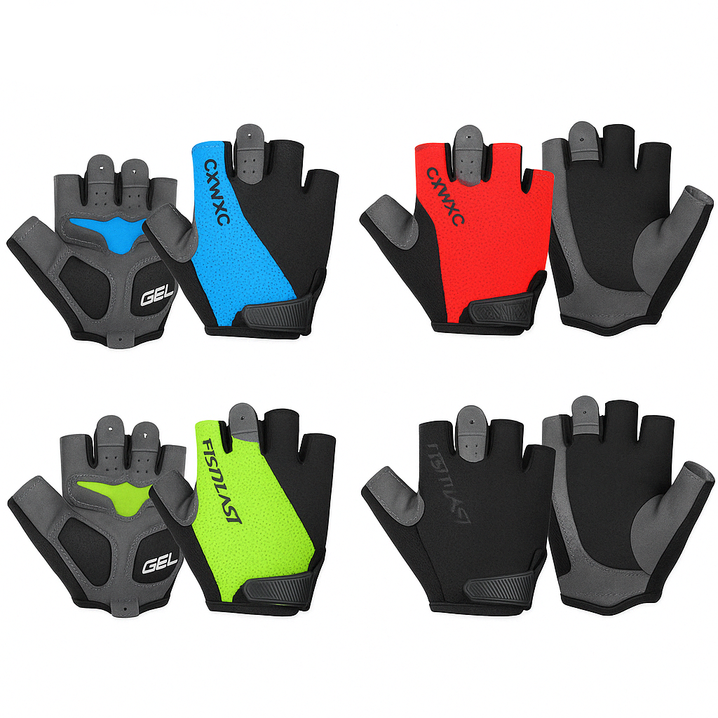 Gants de Fitness et de vĂ©lo Demi-Doigts CXWXC â Confort, RespirabilitĂ© et Performance
